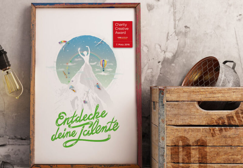 Plakatdesign für Creative contest