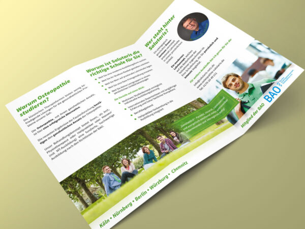 Grafiker Köln Folder Flyer