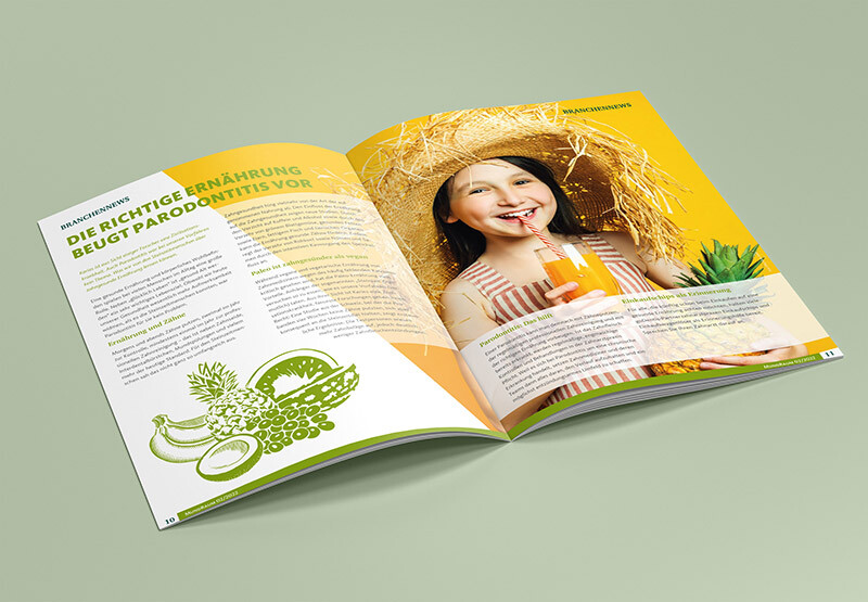 Patientenmagazin Design
