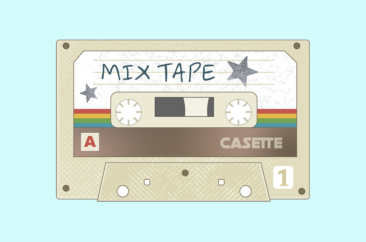 free vector mix tape download commercial and private use