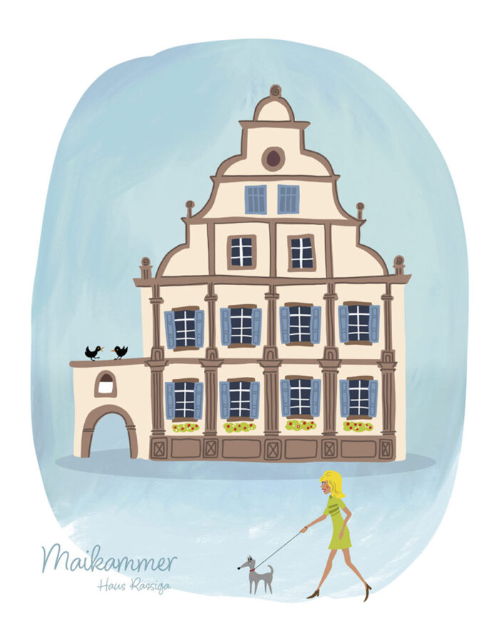 Illustration Maikammer Bürgerhaus