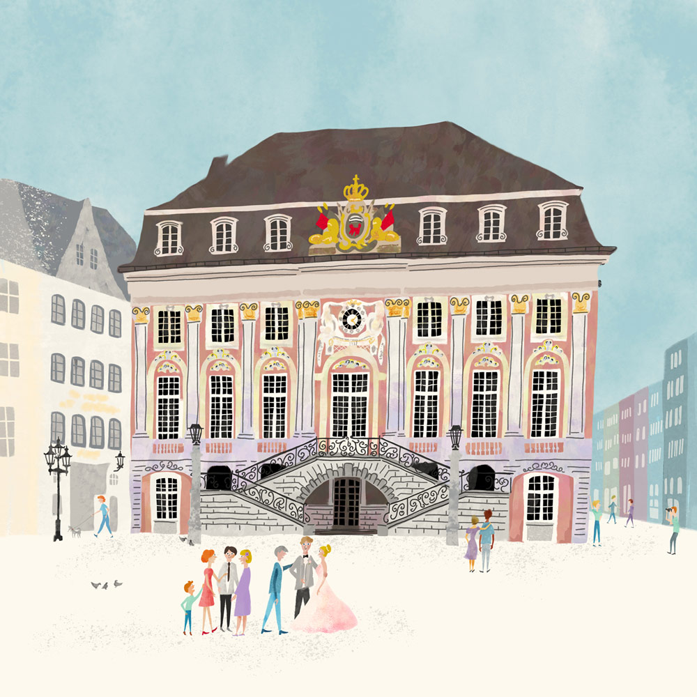 Bonn Deutschland Altes Rathaus