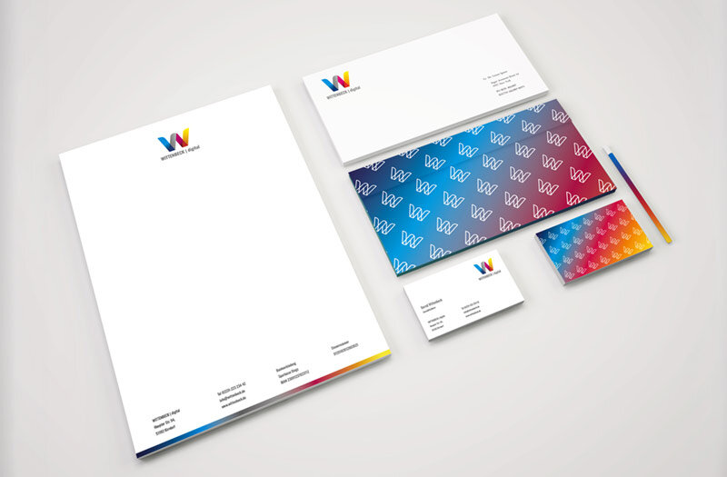 Branding Briefpapier Visitenkarten